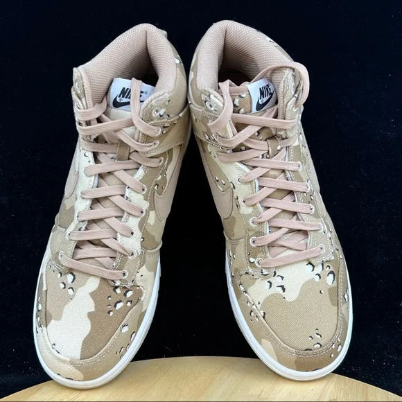 Nike Dunk High Desert Camo - Size Women's 9.5/Men's 8 - DX2314-200 - Picture 9 of 10